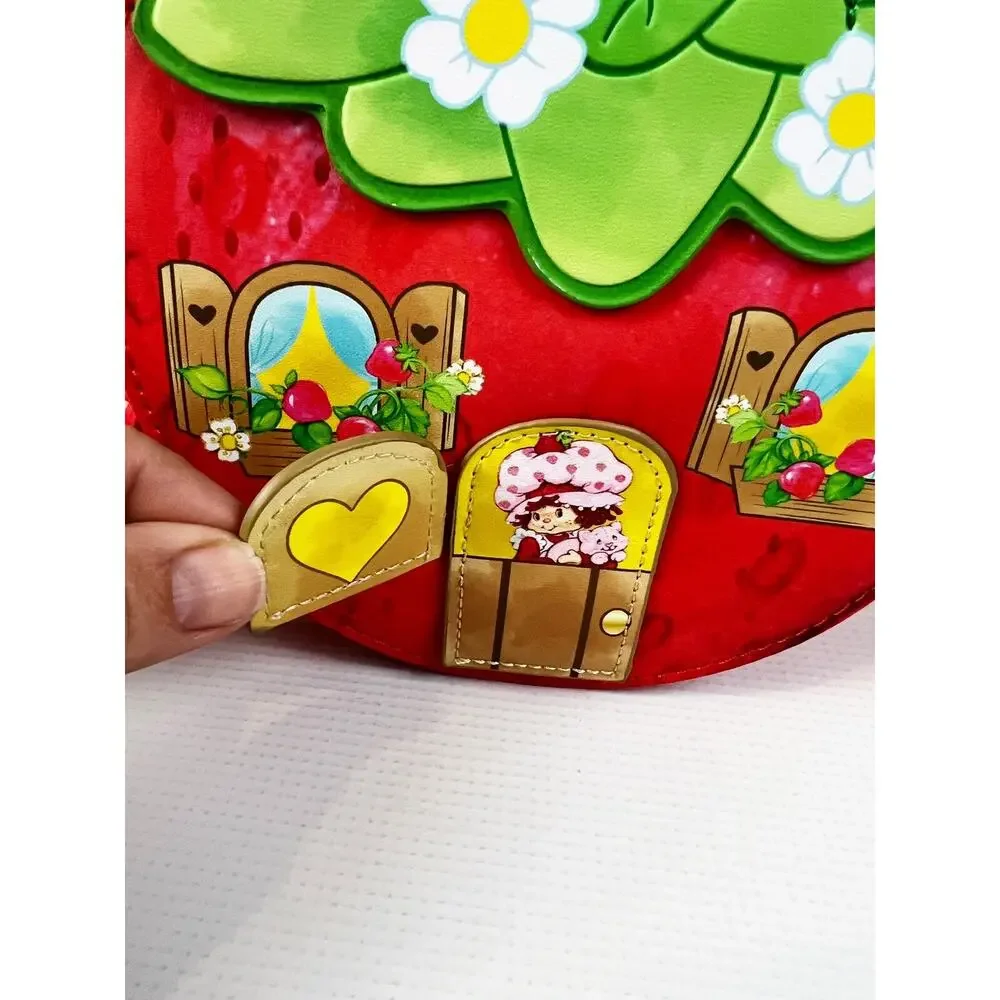 Loungefly Strawberry Shortcake House Mini Backpack Scented Moving Part New Tags! - Picture 2 of 13